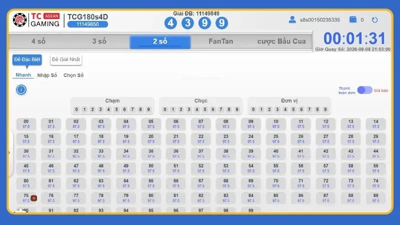 Nhiều lựa chọn dự thưởng phù hợp với đa dạng phong cách chơi